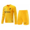 Men's Liverpool Goalkeeper Soccer Jersey Kit (Jersey+Shorts) 2021/22 Nike