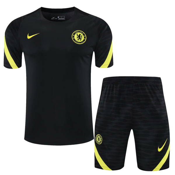 Men's Replica Chelsea Soccer Jersey Kit (Jersey+Shorts) 2021/22 Nike