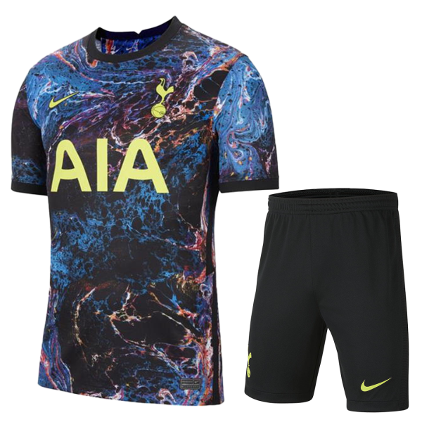 Men's Replica Tottenham Hotspur Away Soccer Jersey Kit (Jersey+Shorts) 2021/22 Nike