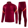 Men's Liverpool Zipper Tracksuit Sweat Shirt Kit (Top+Trousers) 2021/22 Nike