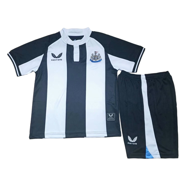 Kids Newcastle Home Soccer Jersey Kit (Jersey+Shorts) 2021/22 Castore
