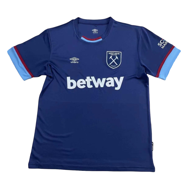 Men's Replica West Ham United Third Away Soccer Jersey Shirt 2021/22 Umbro