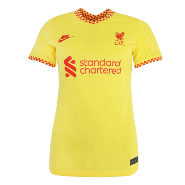 Women's Replica Liverpool Third Away Soccer Jersey Shirt 2021/22 Nike