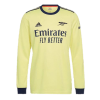 Men's Replica Arsenal Away Long Sleeves Soccer Jersey Shirt 2021/22 Adidas