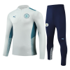 Kids Manchester City Zipper
Tracksuit Sweat Shirt Kit(Top+Pants) 2021/22 Puma