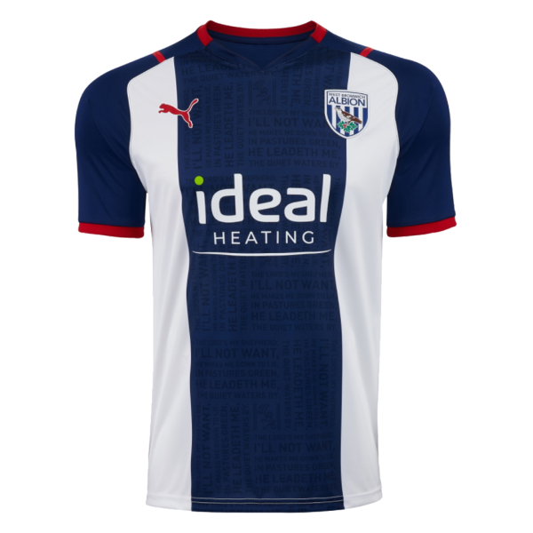 Men's Replica West Bromwich Albion Home Soccer Jersey Shirt 2021/22 Puma