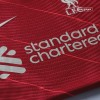 Men's Authentic Liverpool Home Soccer Long Sleeves Jersey Shirt 2021/22 Nike