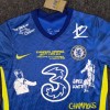 Men's Replica Chelsea Home Long Sleeves Soccer Jersey Shirt 2021/22 Nike