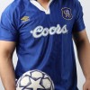 Men's Retro 1995/97 Chelsea Home Soccer Jersey Shirt Umbro