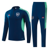 Men's Arsenal Zipper Tracksuit Sweat Shirt Kit (Top+Trousers) 2021/22 Adidas