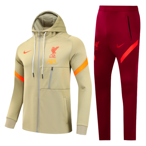Men's Liverpool Hoodie Training Kit (Jacket+Pants) 2021/22 Nike