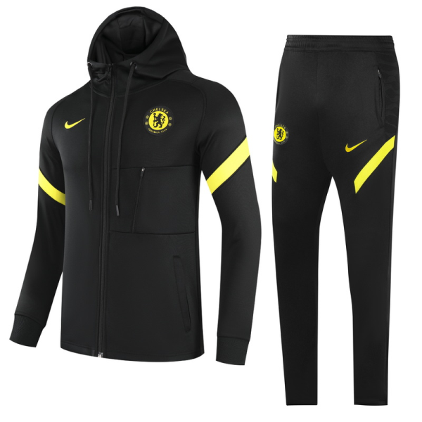 Men's Chelsea Hoodie Training Kit (Jacket+Pants) 2021/22 Nike