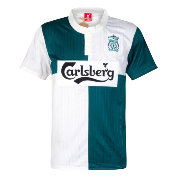 Men's Retro 1995/96 Liverpool Away Soccer Jersey Shirt