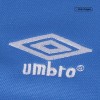 Men's Retro 1981/82 Manchester City Home Soccer Jersey Shirt Umbro