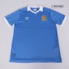 Men's Retro 1981/82 Manchester City Home Soccer Jersey Shirt Umbro