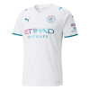 Men's Replica DE BRUYNE #17 Manchester City Away Soccer Jersey Shirt 2021/22 Puma