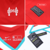 Men's Replica Mohamed Salah #11 Liverpool Home Soccer Jersey Shirt 2020/21 Nike