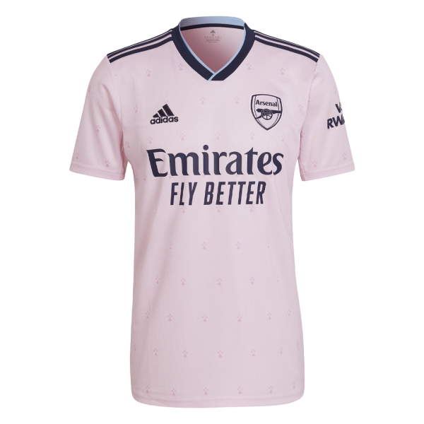 Men's Replica Arsenal Third Away Soccer Jersey Shirt 2022/23 Adidas