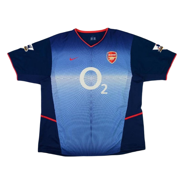 Men's Retro 02/04 Arsenal Third Away Soccer Jersey Shirt Nike