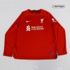 Men's Replica Liverpool Home Long Sleeves Soccer Jersey Shirt 2022/23 Nike