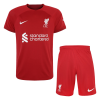 Kids Liverpool Home Soccer Jersey Kit (Jersey+Shorts) 2022/23 Nike