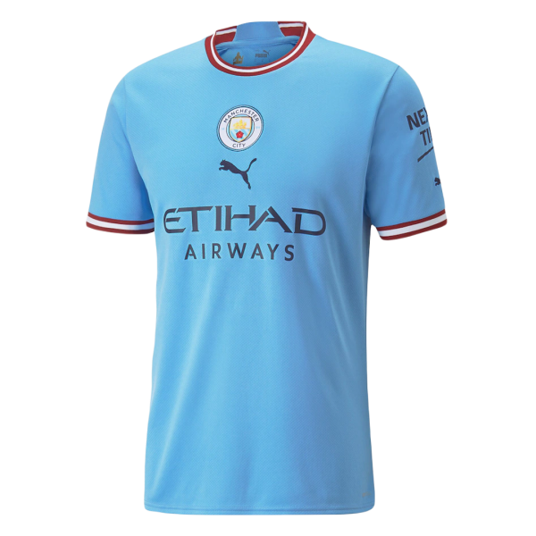 Men's Replica Manchester City Home Soccer Jersey Shirt 2022/23 Puma