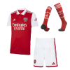 Men's Replica Arsenal Home Soccer Jersey Whole Kit (Jersey+Shorts+Socks) 2022/23 Adidas