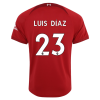 Men's Replica LUIS DiAZ #23 Liverpool Home Soccer Jersey Shirt 2022/23 Nike