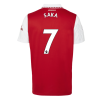 Men's Replica SAKA #7 Arsenal Home Soccer Jersey Shirt 2022/23 Adidas