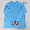 Men's Replica Manchester City Home Long Sleeves Soccer Jersey Shirt 2022/23 Puma