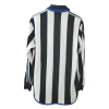 Men's Retro 1999/00 Replica Newcastle Home Long Sleeves Soccer Jersey Shirt Adidas
