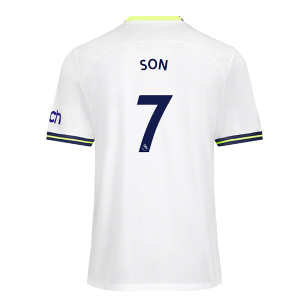 Men's Replica SON #7 Tottenham Hotspur Home Soccer Jersey Shirt 2022/23 Nike