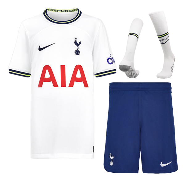 Men's Replica Tottenham Hotspur Home Soccer Jersey Whole Kit (Jersey+Shorts+Socks) 2022/23 Nike