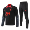 Men's Liverpool Zipper Tracksuit Sweat Shirt Kit (Top+Trousers) 2022/23 Nike