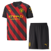 Kids Manchester City Away Soccer Jersey Kit (Jersey+Shorts) 2022/23 Puma