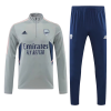 Men's Arsenal Zipper Tracksuit Sweat Shirt Kit (Top+Trousers) 2022/23 Adidas