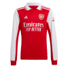 Men's Replica Arsenal Home Long Sleeves Soccer Jersey Shirt 2022/23 Adidas