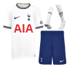 Kids Tottenham Hotspur Home Soccer Jersey Whole Kit (Jersey+Shorts+Socks) 2022/23 Nike