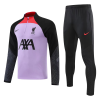 Men's Liverpool Zipper Tracksuit Sweat Shirt Kit (Top+Trousers) 2022/23 Nike