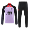 Men's Liverpool Zipper Tracksuit Sweat Shirt Kit (Top+Trousers) 2022/23 Nike