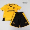 Kids Wolverhampton Wanderers Home Soccer Jersey Kit (Jersey+Shorts) 2022/23 Adidas