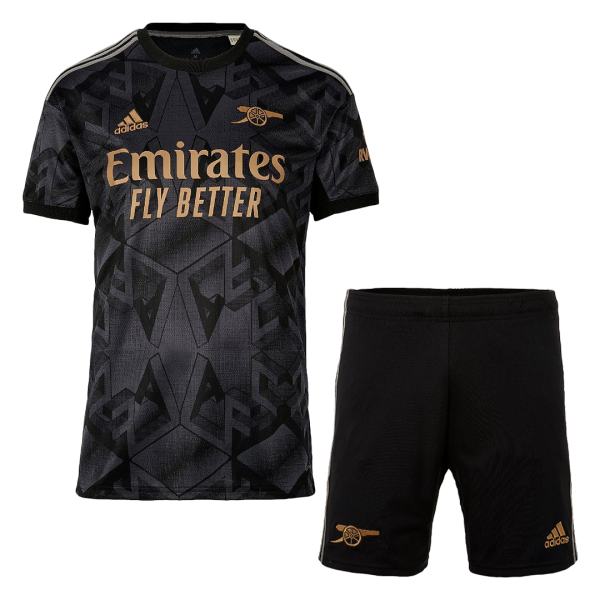 Men's Replica Arsenal Away Soccer Jersey Kit (Jersey+Shorts) 2022/23 Adidas