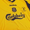 Men's Retro 2000/01 Liverpool Away Soccer Jersey Shirt