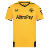 Men's Replica Wolverhampton Wanderers Home Soccer Jersey Shirt 2022/23 Castore