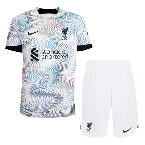 Men's Replica Liverpool Away Soccer Jersey Kit (Jersey+Shorts) 2022/23 Nike