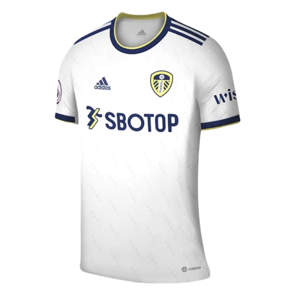 Men's Replica Leeds United Home Soccer Jersey Shirt 2022/23 Adidas