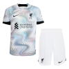Kids Liverpool Away Soccer Jersey Whole Kit (Jersey+Shorts+Socks) 2022/23 Nike
