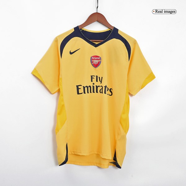 Men's Retro 2006/07 Arsenal Away Soccer Jersey Shirt Nike