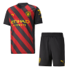 Men's Replica Manchester City Away Soccer Jersey Kit (Jersey+Shorts) 2022/23 Puma