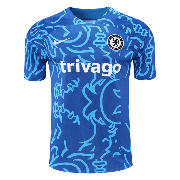 Men's Replica Chelsea Pre-Match Training Soccer Jersey Shirt 2022/23 Nike